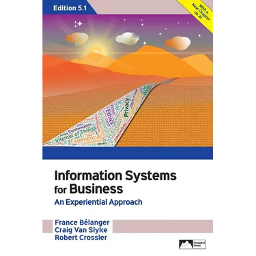 Information Systems for Business: An Experiential Approach, Edition 5.1