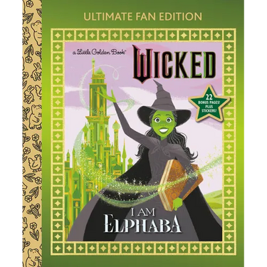 I Am Elphaba: Ultimate Fan Edition (Universal Pictures Wicked): 22 Bonus Pages! Stickers!