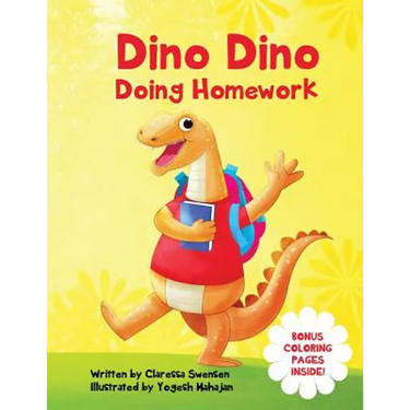 Dino Dino Doing Homework