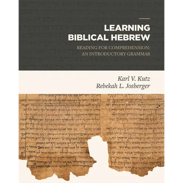 Learning Biblical Hebrew: Reading for Comprehension: An Introductory Grammar