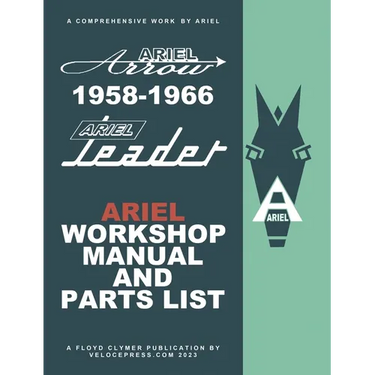 Ariel Leader & Arrow 1958-1966 Factory Workshop Manual & Illustrated Parts List