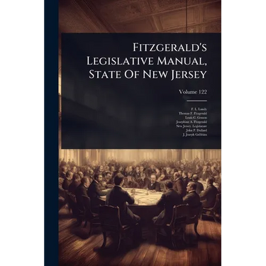Fitzgerald's Legislative Manual, State Of New Jersey