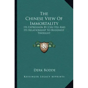 The Chinese View of Immortality: Its Expression by Chu Hsi and Its Relationship to Buddhist Thought