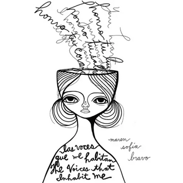 The voices that inhabit me / las voces que me habitan