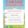 Cursive Handwriting Workbook for Kids: ABC Cursive Writing Practice Book to Learn Alphabet Letters, Numbers, Words & Sentences for Beginners, Preschoo