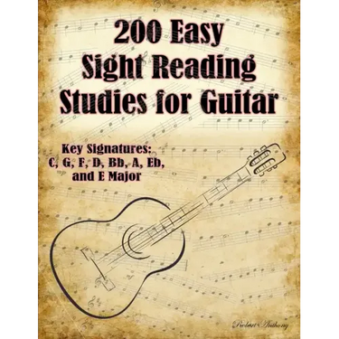 200 Easy Sight Reading Studies for Guitar