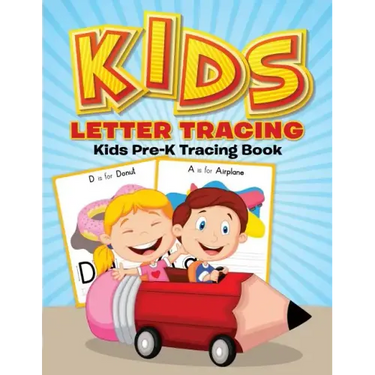 Kids Letter Tracing: Kids Pre-K Tracing Book