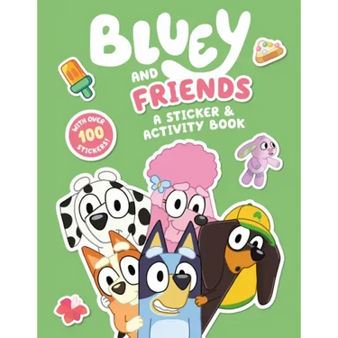 Bluey and Friends: A Sticker & Activity Book