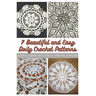 7 Beautiful and Easy Doily Crochet Patterns: Simple Crochet Doily for Beginners