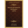 Memoir Of Samuel B. McPheeters (1870)
