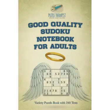 Good Quality Sudoku Notebook for Adults Variety Puzzle Book with 240 Tests