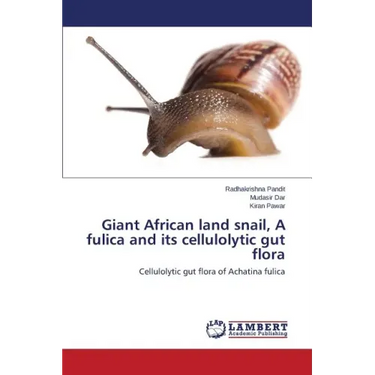 Giant African land snail, A fulica and its cellulolytic gut flora
