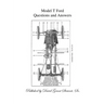 Model T Ford Questions and Answers