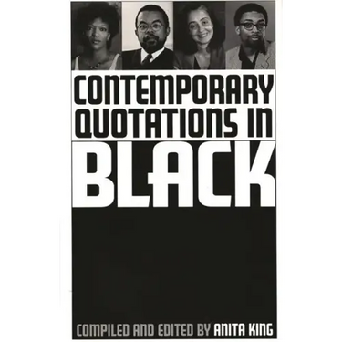 Contemporary Quotations in Black