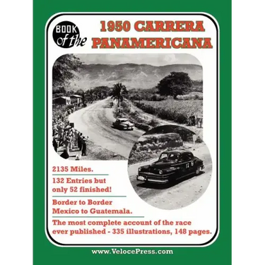 Book of the 1950 Carrera Panamericana - Mexican Road Race