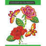 Colour by Numbers: Large Print Colour By Number Butterflies, Birds, and Flowers Adult Colouring Book