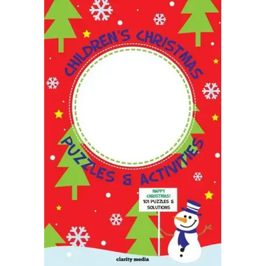 Children's Christmas Puzzles & Activities: Personalise the cover & write your own message!