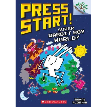 Super Rabbit Boy World!: A Branches Book (Press Start! #12)
