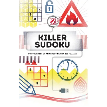 Killer Sudoku: Put Your Feet Up and Enjoy Nearly 200 Puzzles