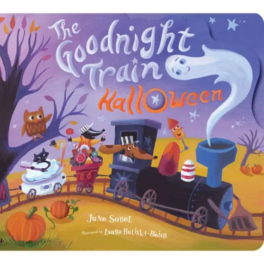 Goodnight Train Halloween Board Book: A Halloween Book for Kids