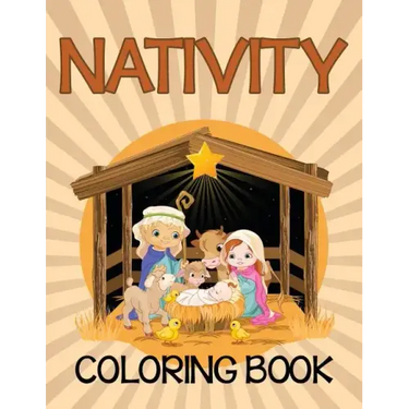 Nativity Coloring Book (Bible Edition)