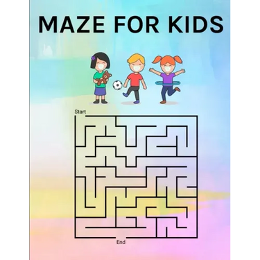Maze for Kids: Maze Book for Toddlers 3 Years Old and Up