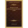 Roman Law and Mohammedan Jurisprudence (1908)