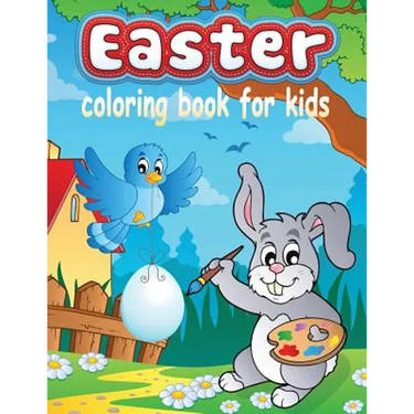 Easter Coloring Book for Kids (Kids Colouring Books: Volume 13)