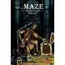 The Maze: A First-Person Perspective Puzzle Book Challenging 12x12 Version #2