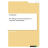 ESG Ratings and the Assessment of Corporate Sustainability