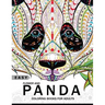 Easy Flower and Panda Coloring book for Adults: An Adult coloring Book