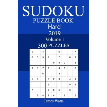 300 Hard Sudoku Puzzle Book 2019