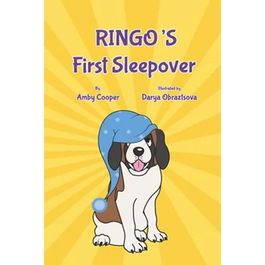 Ringo's First Sleepover: Short Bedtime Story About Dogs, Storybook for Children with Moral Lesson, Books for Kids 4 to 8 years