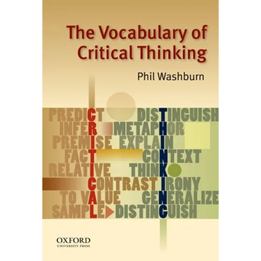 The Vocabulary of Critical Thinking