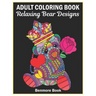 Adult Coloring Book: 25 Relaxing Bear Designs with Mandala Inspired Patterns for Stress Relief Teddy Bear Mandala