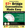 57+ Bridge Conventions Made Easy: The New Go-To Quick Reference Book