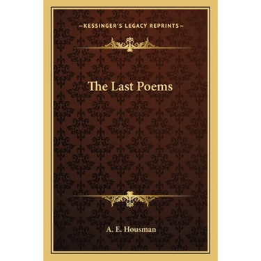 The Last Poems