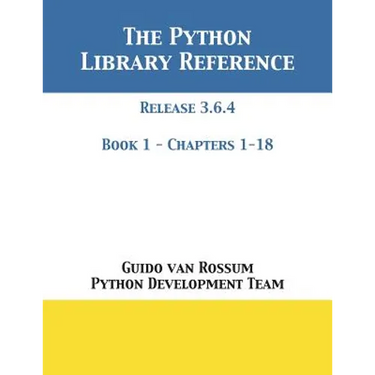 The Python Library Reference: Release 3.6.4 - Book 1 of 2