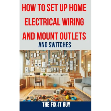 How to Set Up Home Electrical Wiring and Mount Outlets and Switches: The Ultimate DIY Guide to Safely Installing Electrical Circuits, Switches, and Ou