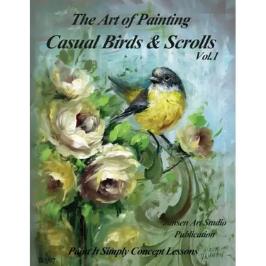 The Art of Painting Casual Birds and Scrolls