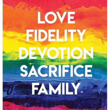 Rainbow Wedding Guest Book