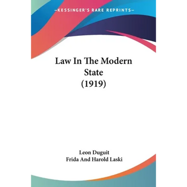 Law In The Modern State (1919)