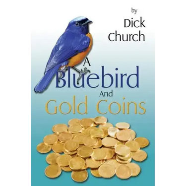 A Bluebird And Gold Coins
