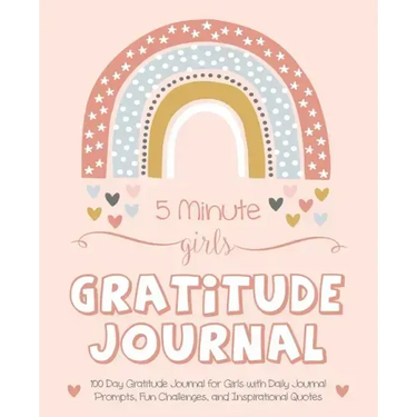 5 Minute Girls Gratitude Journal: 100 Day Gratitude Journal for Girls with Daily Journal Prompts, Fun Challenges, and Inspirational Quotes (Unicorn De