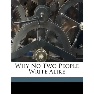 Why No Two People Write Alike