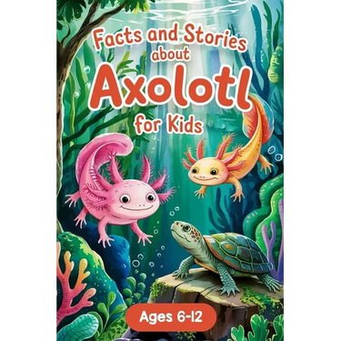 Axolotl Stories With Facts for Kids Ages 6-12: Join Alex and the Axo-Buddies on Exciting Missions, Underwater Festivals, and Amazing Discoveries - Boo