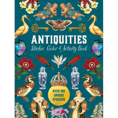 Antiquities Sticker, Color & Activity Book: Over 500 Unique Stickers