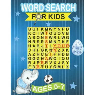 Word Search for Kids Ages 5-7: Word Search Puzzles for kids and find word