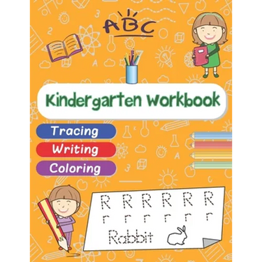 Kindergarten Workbook: Learning to write for preschoolers, Kindergarten, and kids Ages 3-6 Tracing, Writing, Coloring Learn to Read And Write Animal N