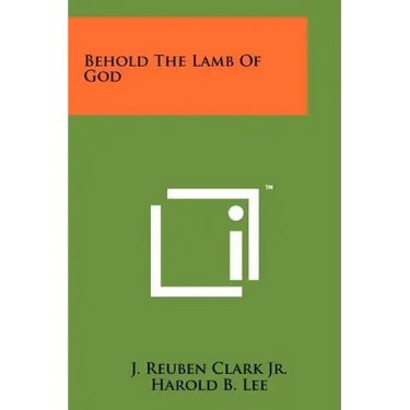 Behold The Lamb Of God